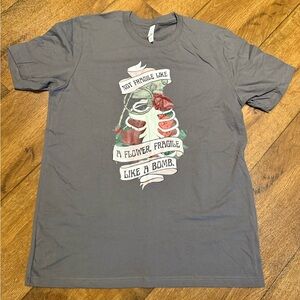 Graphic Not Fragile Charcoal T-Shirt